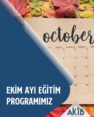 Ekim 2026 Eğitim Takvimi